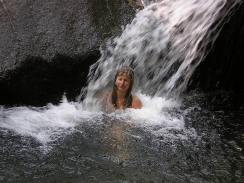 Waterfall Swimming